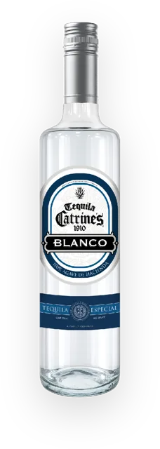 Botella de Catrines Tequila Blanco de 700 ml