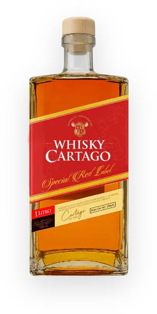 Botella de Cartago Special Red Label de 1.000 ml